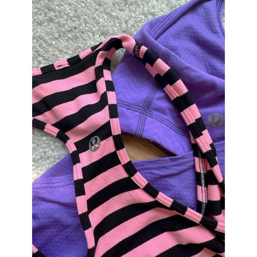 Lululemon Bundle Size 6 Lot Of 2 Tanks Yoga, GYM